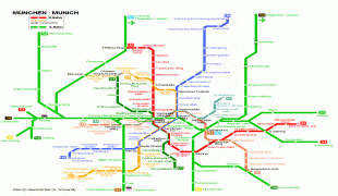 Bản đồ-Sân bay quốc tế München Franz Josef Strauss-munich-map-metro-1.png