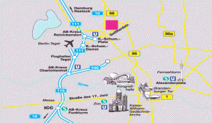 Carte géographique-Aéroport Otto-Lilienthal de Berlin-Tegel-map.gif