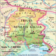 Kaart (kartograafia)-Trieste Ronchi dei Legionari lennujaam-friuli-venezia-giulia-provinces-map-trieste-airport-transfer-italy-region-friuli-venezia-giulia-taxi-detail-580x581.jpg