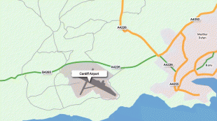 Kaart (kartograafia)-Cardiff Airport-1291_cardiff.jpg