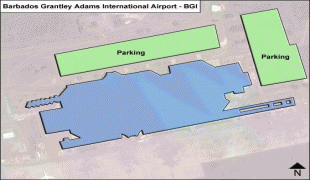 Carte géographique-Aéroport international Grantley-Adams-Barbados-Grantley-Adams-BGI-Terminal-map.jpg