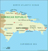 Bản đồ-Sân bay quốc tế Gregorio Luperón-Dominican_Republic_map.jpg