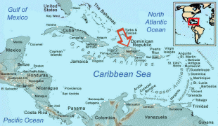 Bản đồ-Sân bay quốc tế Gregorio Luperón-Caribbean-map-dominican-republic.jpg