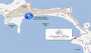 Bản đồ-Sân bay quốc tế Princess Juliana-airport-sbr.jpg