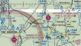 Karte (Kartografie)-F.D. Roosevelt Airport-Roosevelt_Chart_Capture2close.JPG