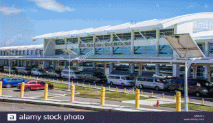 Bản đồ-Sân bay quốc tế V. C. Bird-vc-bird-international-airport-antigua-M69JTJ.jpg