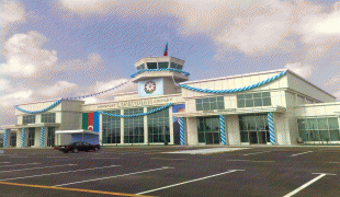 Mapa-Port lotniczy Lenkoran-The_Lankon_airport.jpg