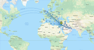 Carte géographique-Aéroport international Reine-Alia-AMM001.png