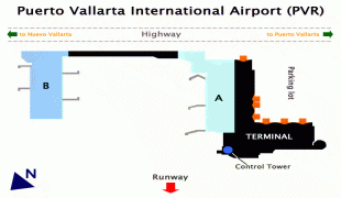 Karte (Kartografie)-Licenciado Gustavo Diaz Ordaz International Airport-puerto-vallarta-airport-diagram-02.jpg