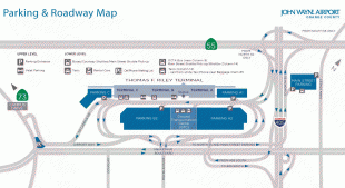 Χάρτης-Francisco C. Ada International Airport-parking.gif