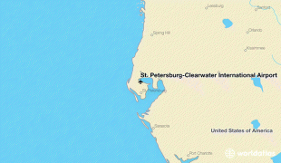 地図-St Petersburg-Clearwater International Airport-pie-st-petersburg-clearwater-international-airport.jpg