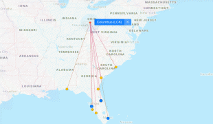 地図-James M Cox Dayton International Airport-Rickenbacker-International-Airport-LCK-route-map.png
