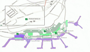 Bản đồ-Sân bay quốc tế Philadelphia-BicycleMap.gif