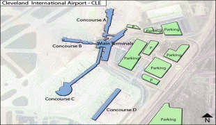 地図-クリーブランド・ホプキンス国際空港-Cleveland-CLE-terminal-map.jpg