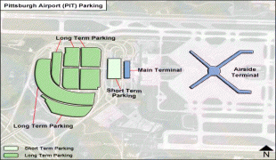 Bản đồ-Sân bay quốc tế Pittsburgh-Pittsburgh-Airport-PIT-Parking.jpg
