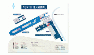 Bản đồ-Sân bay quốc tế Ted Stevens Anchorage-TSAIA-northmap.png