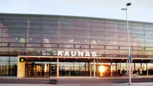 Kaart (cartografie)-Luchthaven Kaunas-kaunas-airport-lithuania.jpg