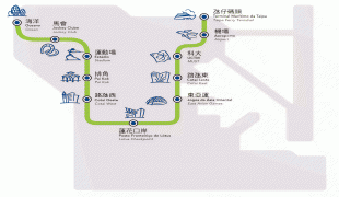Bản đồ-Sân bay quốc tế Ma Cao-Macau_LRT_Route_Map.jpg