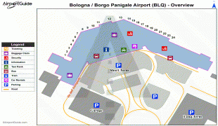 Kaart (kartograafia)-Bologna Borgo Panigale lennujaam-BLQ_overview_map.png