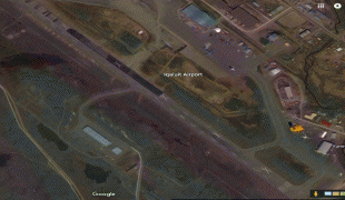 Mapa-Port lotniczy Iqaluit-ICcjg.png