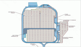 Karte (Kartografie)-John C. Munro Hamilton International Airport-Parking_Lot-Layout1-large.jpg