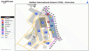 Kaart (cartografie)-Halifax Stanfield International Airport-YHZ_overview_map.png