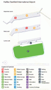 Kaart (cartografie)-Halifax Stanfield International Airport-yhz_airport_450_wl.png