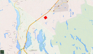 Kaart (cartografie)-Halifax Stanfield International Airport-map.jpg